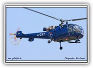 Alouette III RNLAF A-247